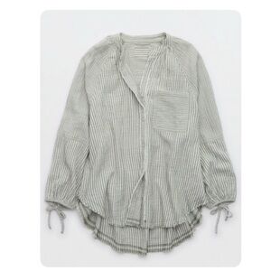 NWT Aerie Daybreak Coverup Shirt